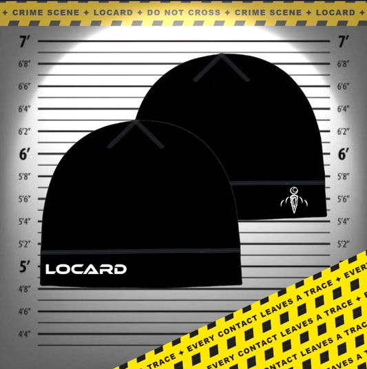 LOCARD Scar Skull Cap — Scar Black