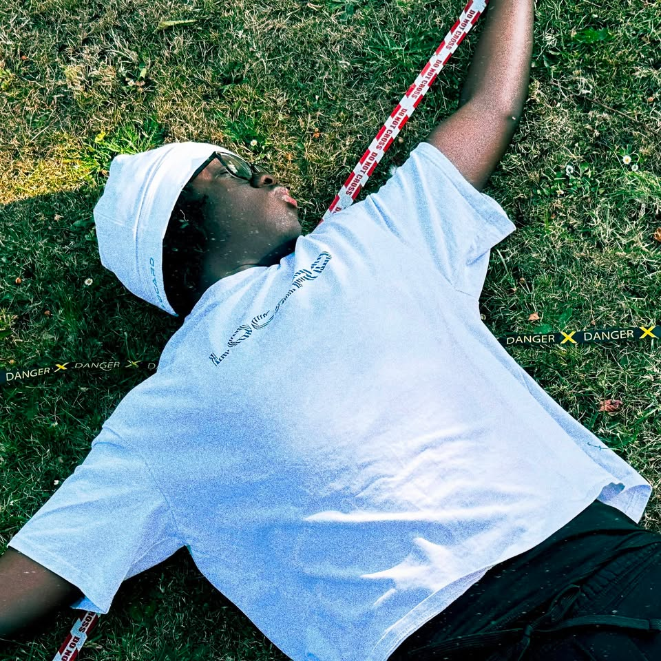 LOCARD Fingerprint Tee — White