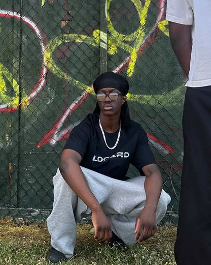 LOCARD Fingerprint Tee — Black